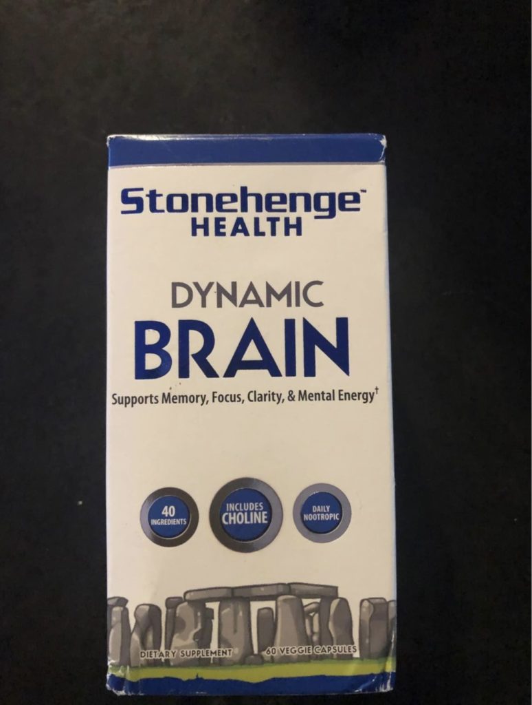 dynamic brain reviews product box