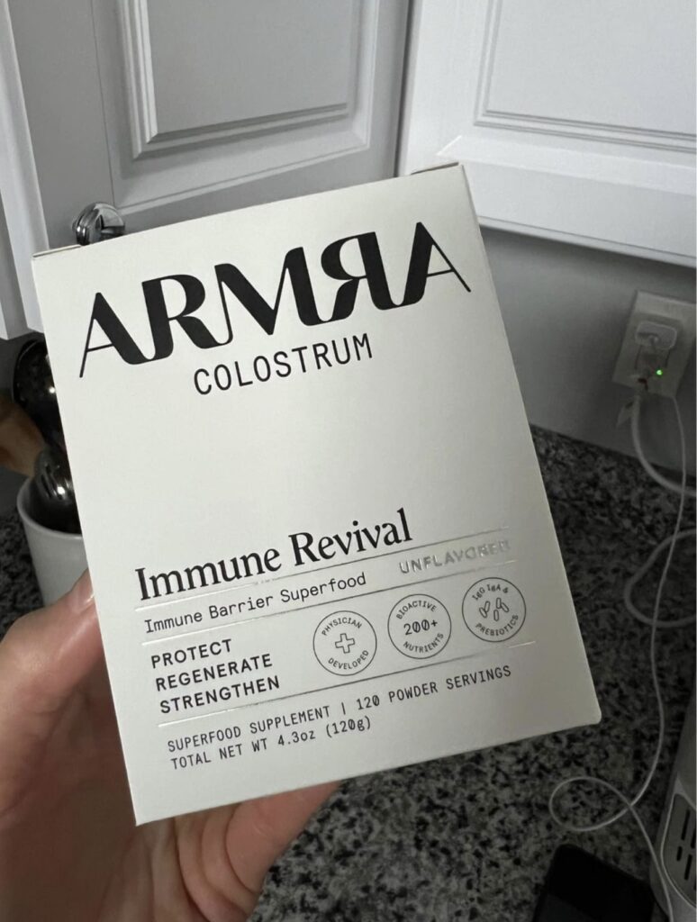 armra colostrum reviews unflavored option